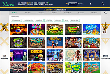 747.live Pagpipilian na Laro